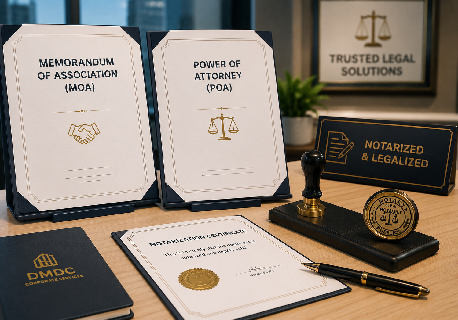 Reference image for MOA & POA Notarization Dubai